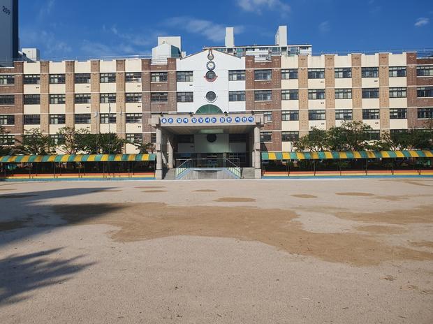 학교 운동장 유지보수 ?️ 용당1동유치원, 전문가로부터 안전하고 쾌적한 공간 만들어 ...