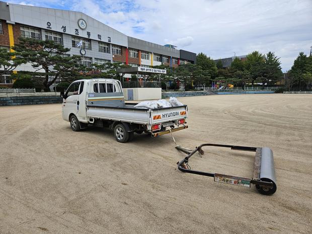 학교 운동장 관리, 안전하게 즐겁게! 전국산업안전으로 최상의 환경 만들기 관련 이미지