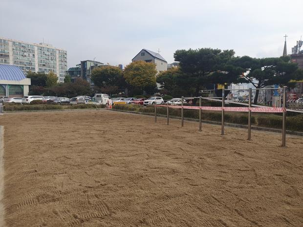 노안면초등학교 운동장 잡초 제거: 전문 시공으로 안전하고 깨끗한 공간 만들기!