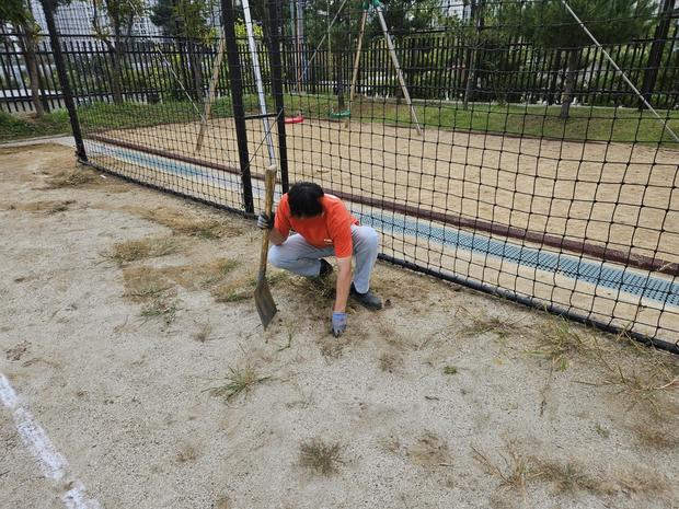 영강동고등학교 운동장 관리: 전문 시공으로 안전하고 쾌적한 공간 만들기!