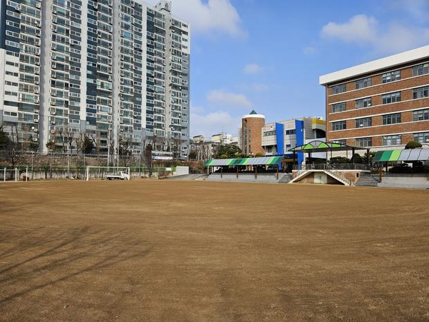 옥룡면중학교 운동장 관리, 안전과 신뢰를 위한 전국산업안전  !