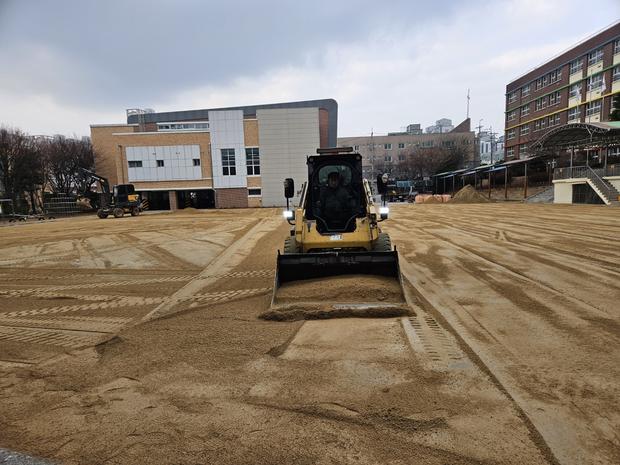 학교 운동장 건축 & 유지보수: 곡성고등학교 소금살 포합! 전문가로 안전하고 장시간 사용 관련 이미지