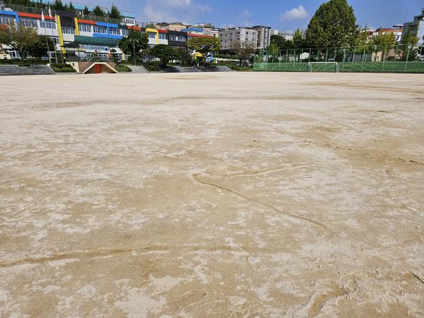 겸면고등학교 운동장 잡초 제거, 전문 시공으로 안전하고 깨끗한 공간 만들어보세요!