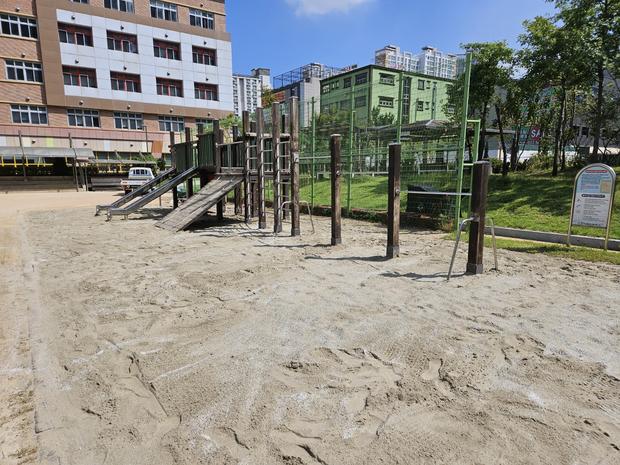 ?? 도화면어린이집 운동장 모래보충, 안전과 최고 성능을 위한 전문가의 노하우! 관련 이미지