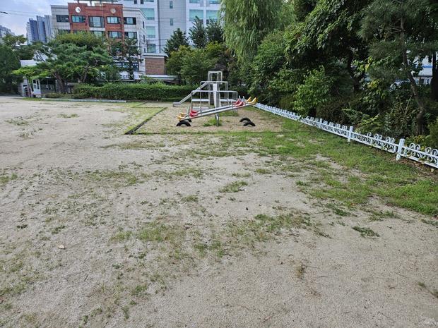 학교 운동장 잡초 제거, 전국산업안전으로 안전하고  깨끗한 공간 만들어요!