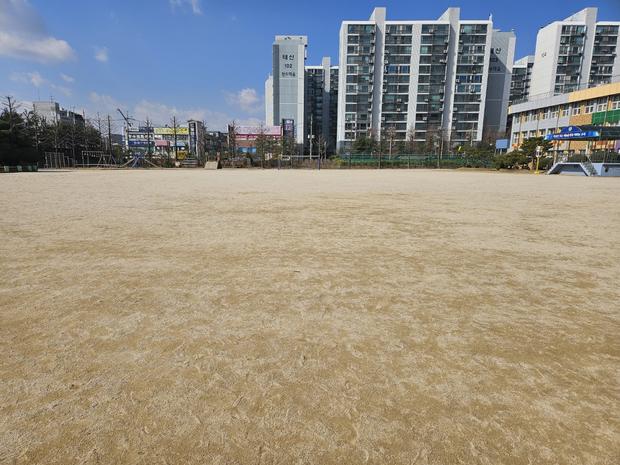 웅치면초등학교 운동장 모래보충 | 전국산업안전, 학교 시설관리 최적화!