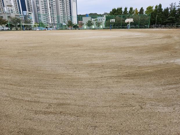 한천면고등학교 운동장 잡초 제거: 전국산업안전으로 깨끗하고 안전한 운동 환경 만들어보세요!