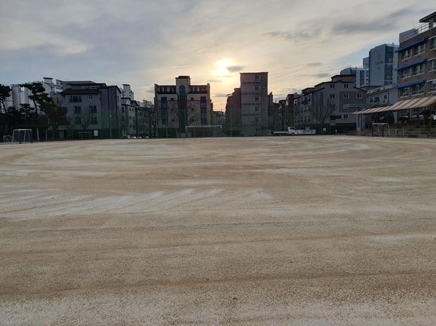 학교 운동장 잡초 제거 | 전국산업안전, 안정적인 시설 유지! 관련 이미지