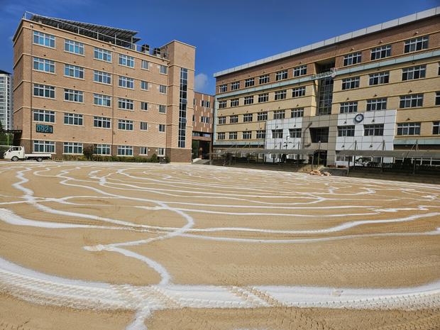 청풍면병설유치원 운동장 모래보충: 전문 시공으로 안전하고 튼튼하게!