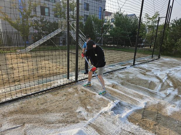 마량면초등학교 운동장 모래보충: 안전하고 튼튼한 놀이터 만들어보세요!