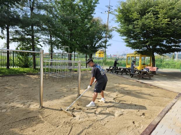 학교 운동장 모래 보충, 전국산업안전으로 안정적인 활용!