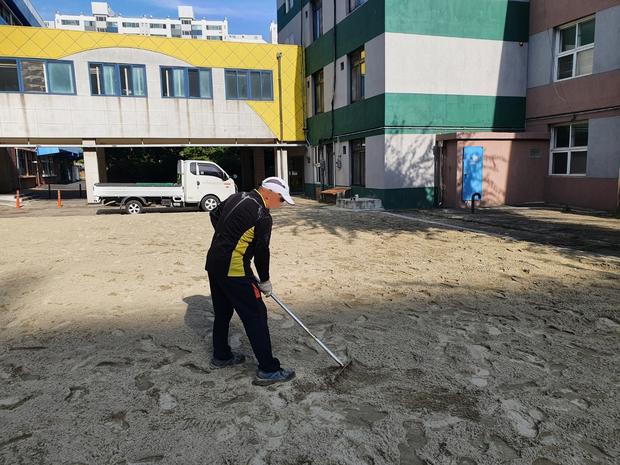 삼호읍고등학교 운동장, 안전과 품질까지  '전국산업안전'으로 최적화!