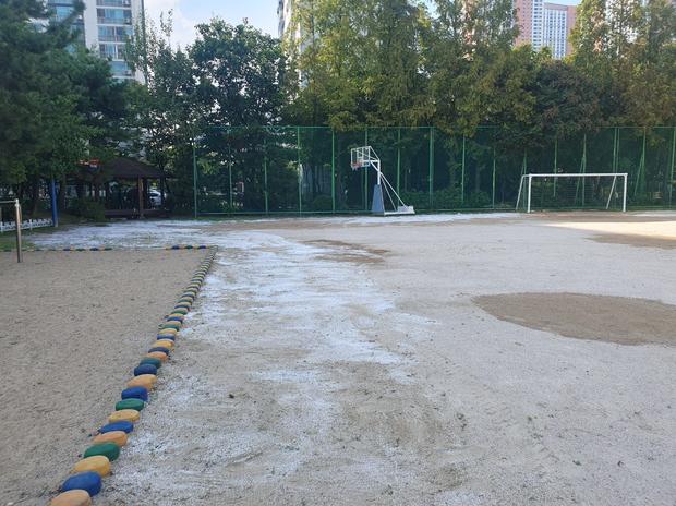 무안읍중학교 운동장, 전국산업안전으로 더욱 안전하게!