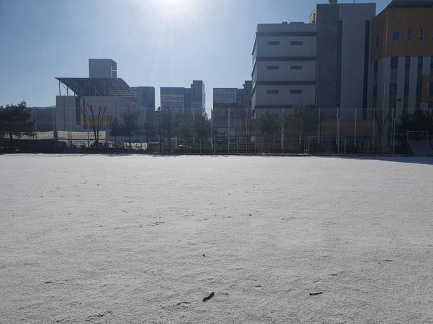 학교 운동장 잡초 제거: 전문 시공으로 안전하고 깨끗한 공간 만들기! 관련 이미지