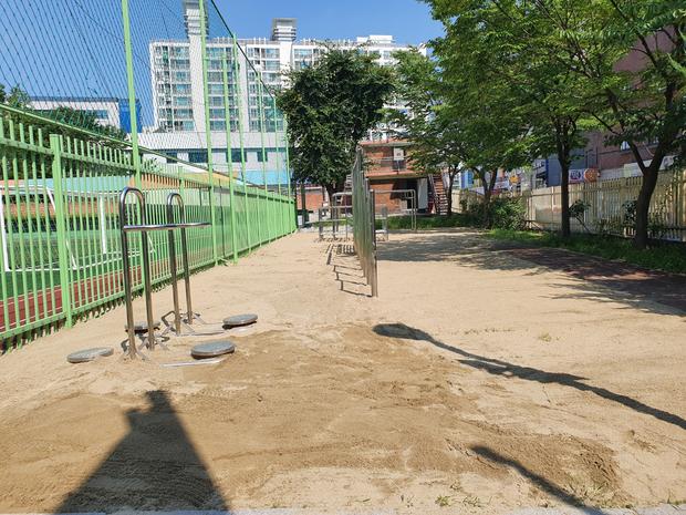 백수읍유치원 운동장 안전관리, 전문가로 막대 고민 끝!