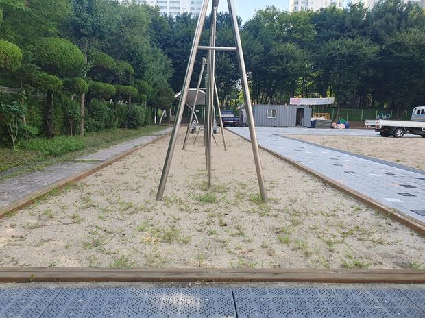 익산시 병설유치원 운동장, 케이스터디움으로 튼튼하고 안전하게!