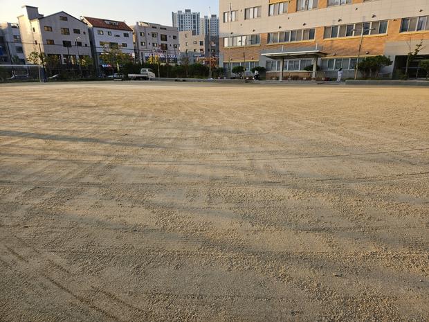 익산 초등학교 운동장 마사토관리, 20년 경력 케이스터디움으로 최고 수준의 안정성!