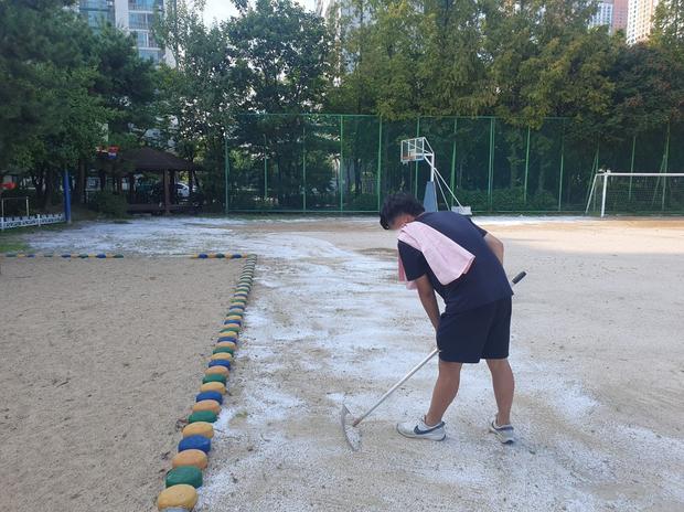 익산 병설유치원 운동장 혁신 관리, 케이스터디움으로 안전하고 편리한 놀이터 만들기! 관련 이미지