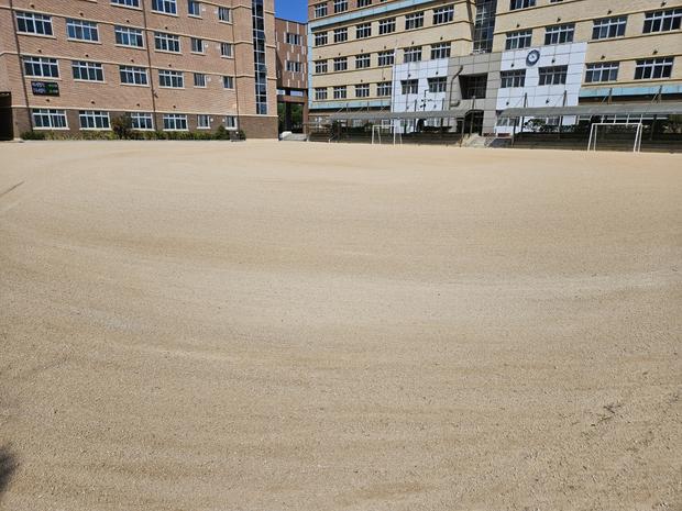 익산 고등학교 운동장 관리, 걱정 없이 케이스터디움!  ? 관련 이미지