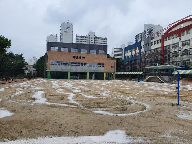 과천중학교운동장표면정비, 케이스터디움 프로젝트 핵심! 관련 이미지