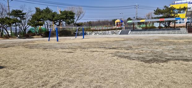 경기초등학교 운동장 라인포인트 제거: 꼼꼼한 시공으로 신뢰 높은 운동장 만들기! 관련 이미지