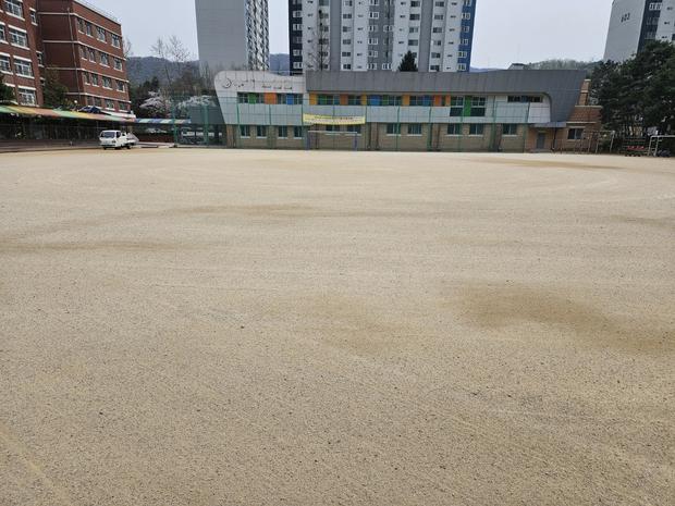 광명초등학교 운동장 그라인딩, 딱 맞는 기술로 최상의 공간 만들어 드릴까요? 관련 이미지