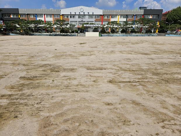 파주고등학교 운동장 라인 포인트 제거,  케이스터디움 전문가로 완벽하게 해결하세요! 관련 이미지