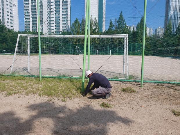 인제중학교 운동장 유지보수, 케이스터디움으로  뛰어난 시공 품질 보장! 관련 이미지