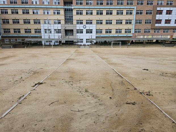 단양초등학교 운동장 마사토 충진공사: 뛰어난 시공으로 안정적인 교육 환경 만들기 관련 이미지