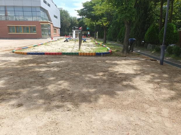무안어린이집 운동장 표면 정비, 케이스터디움 ?  지속적인 관리로 안전하고 환경 친화... 관련 이미지