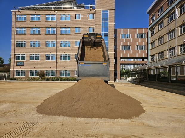 광양초등학교 운동장 유지보수, 케이스터디움으로 건강한 에너지를!