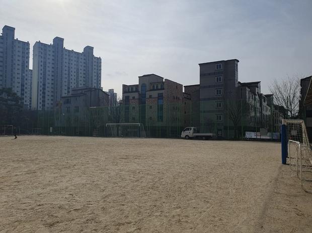 목포병설유치원운동장 잔디 제거, 케이스터디움 전문가로 완벽하게!