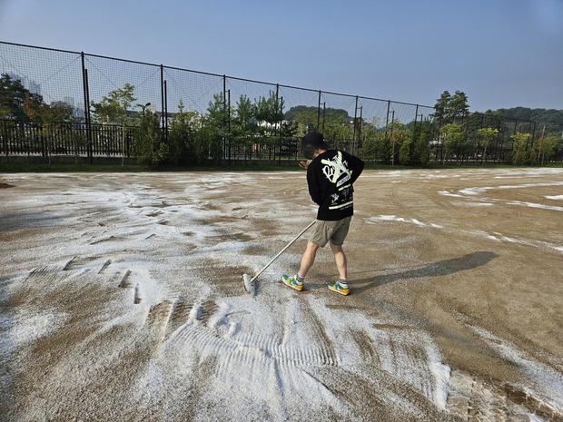 순창고등학교 운동장 천일염 방지, 케이스터디움 전문가가 해결하는 핵심! 관련 이미지