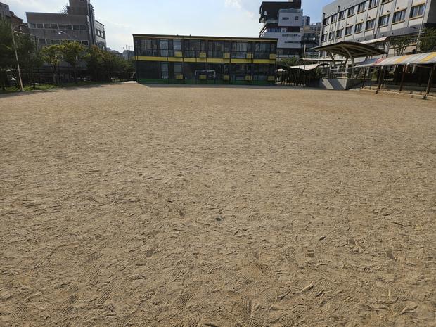 청도중학교 운동장 잡초 제거, 케이스터디움으로 완벽한 시공! 관련 이미지