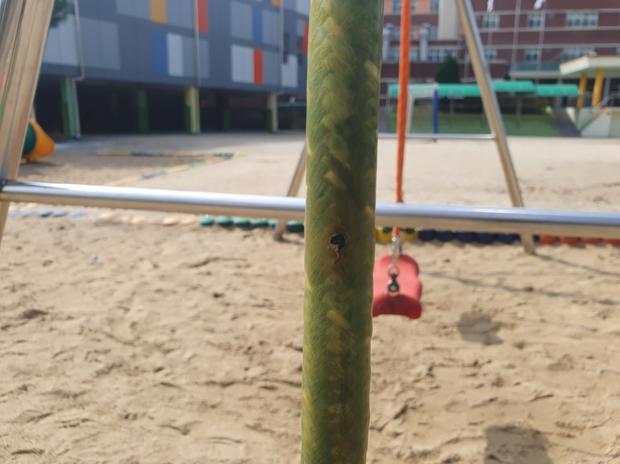 함평 어린이집 운동장 그네 교체?  전문 시공으로 안정적이고 오래 쓸 수 있는 장소 ...