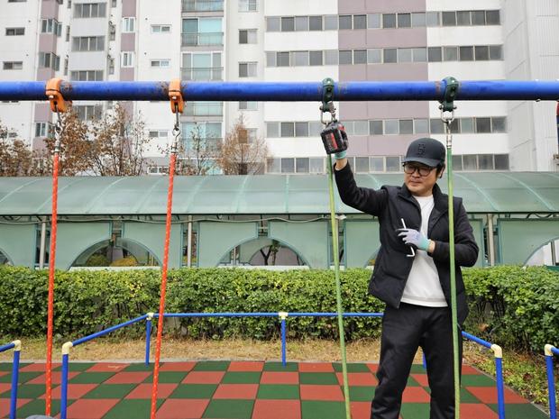 광명병설 유치원 운동장, 그네 교체! ?  안전하고 장기적인 고품질 관리 전문가 케이...