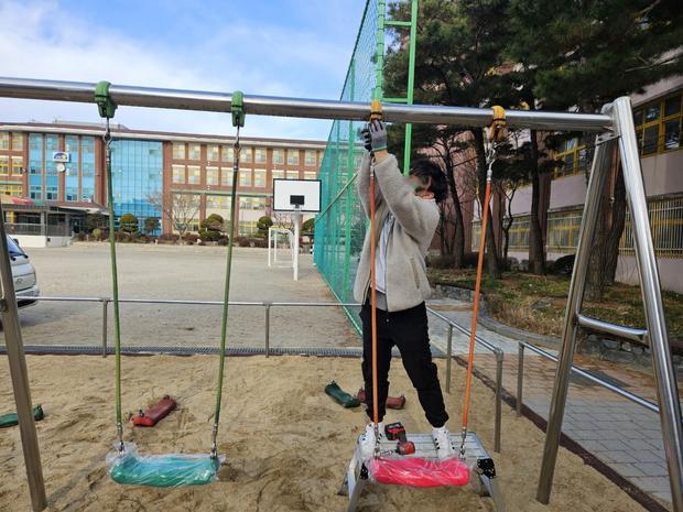 진안초등학교 놀이시설 교체, 케이스터디움 전문가 솔루션!