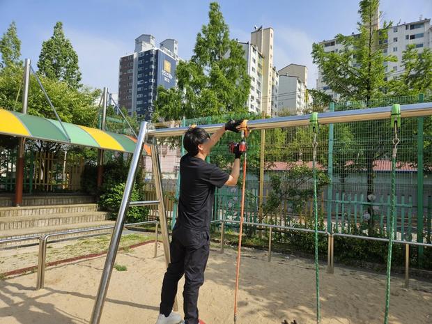 고성어린이집 놀이 시설 교체, 케이스터디움으로  worry-free 어린이활동 환경 ...