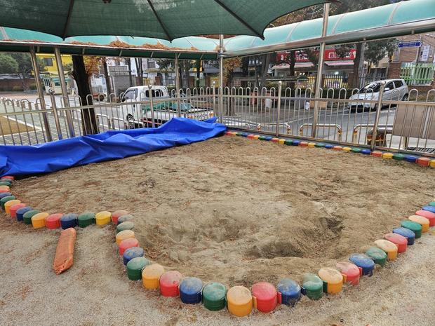 태백초등학교 놀이시설 마사토 충진? 전문 케이스터디움으로 안전하고 장시간 사용 가능!
