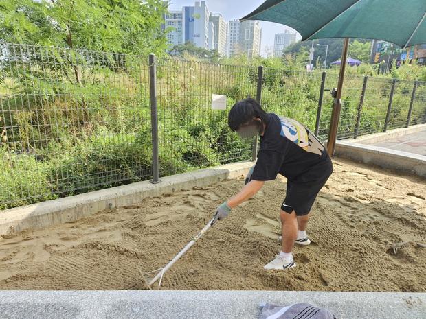 양주어린이집 놀이터 모래 보충,  전문 시공으로 튼튼하고 안전한 장소 만들기!