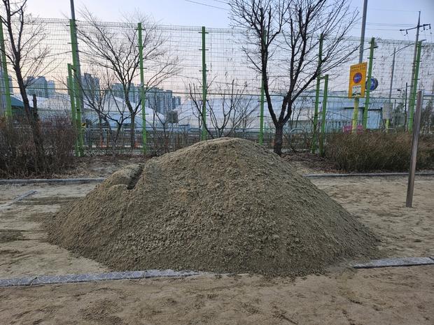 충북어린이집 놀이시설 모래보충 | 케이스터디움, 믿고 사용하세요!